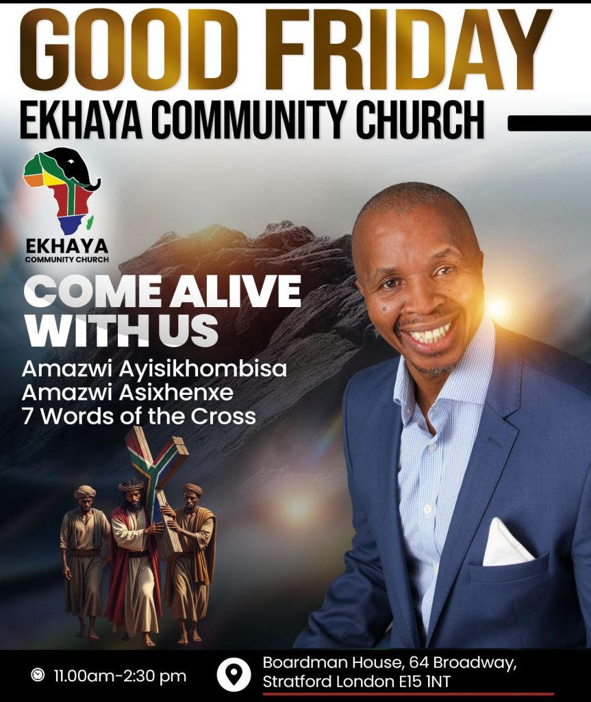 Good Friday service at Ekhaya Community Church